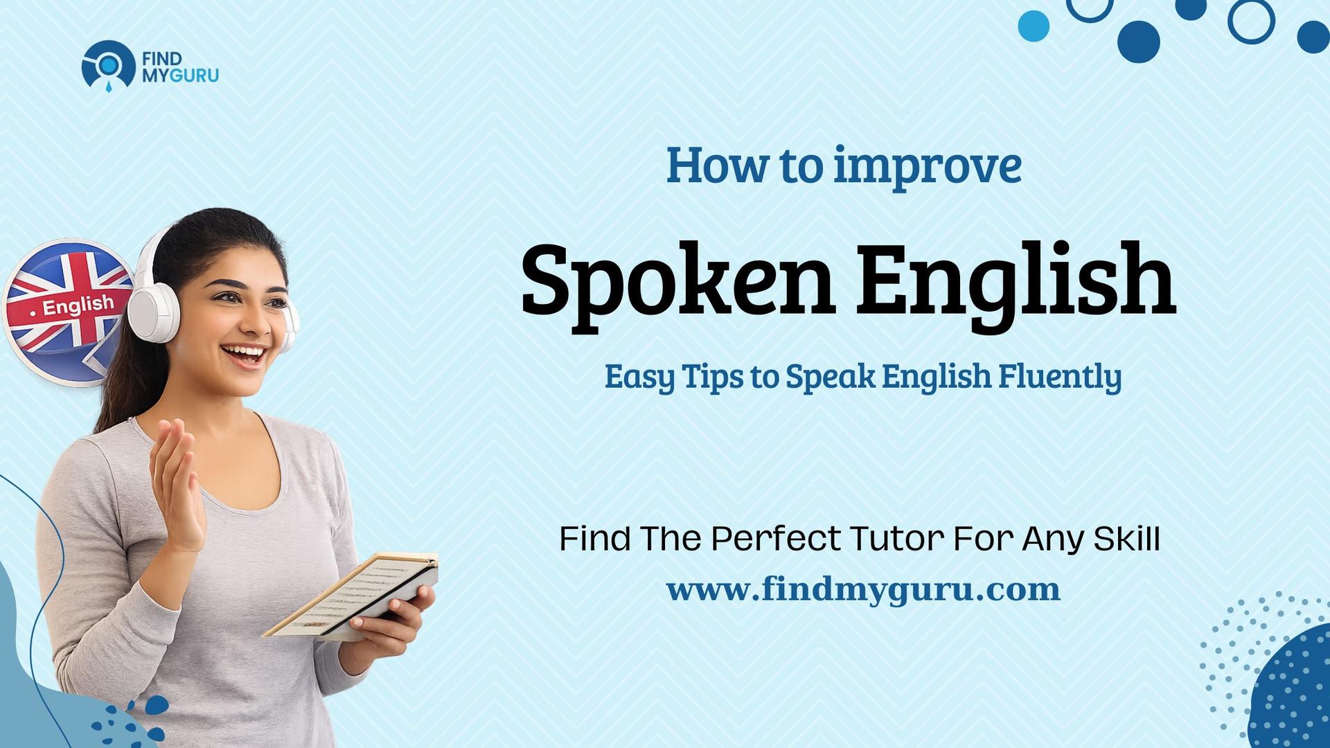 how to improve spoken english
