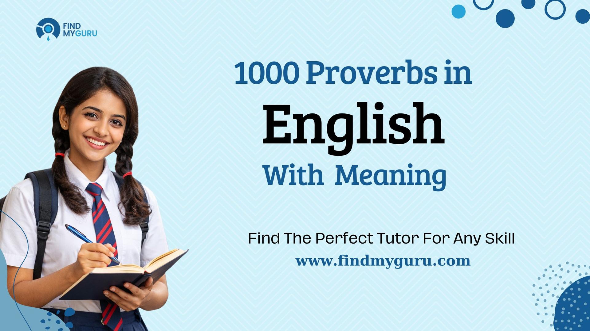 1000 proverbs in english with meaning
