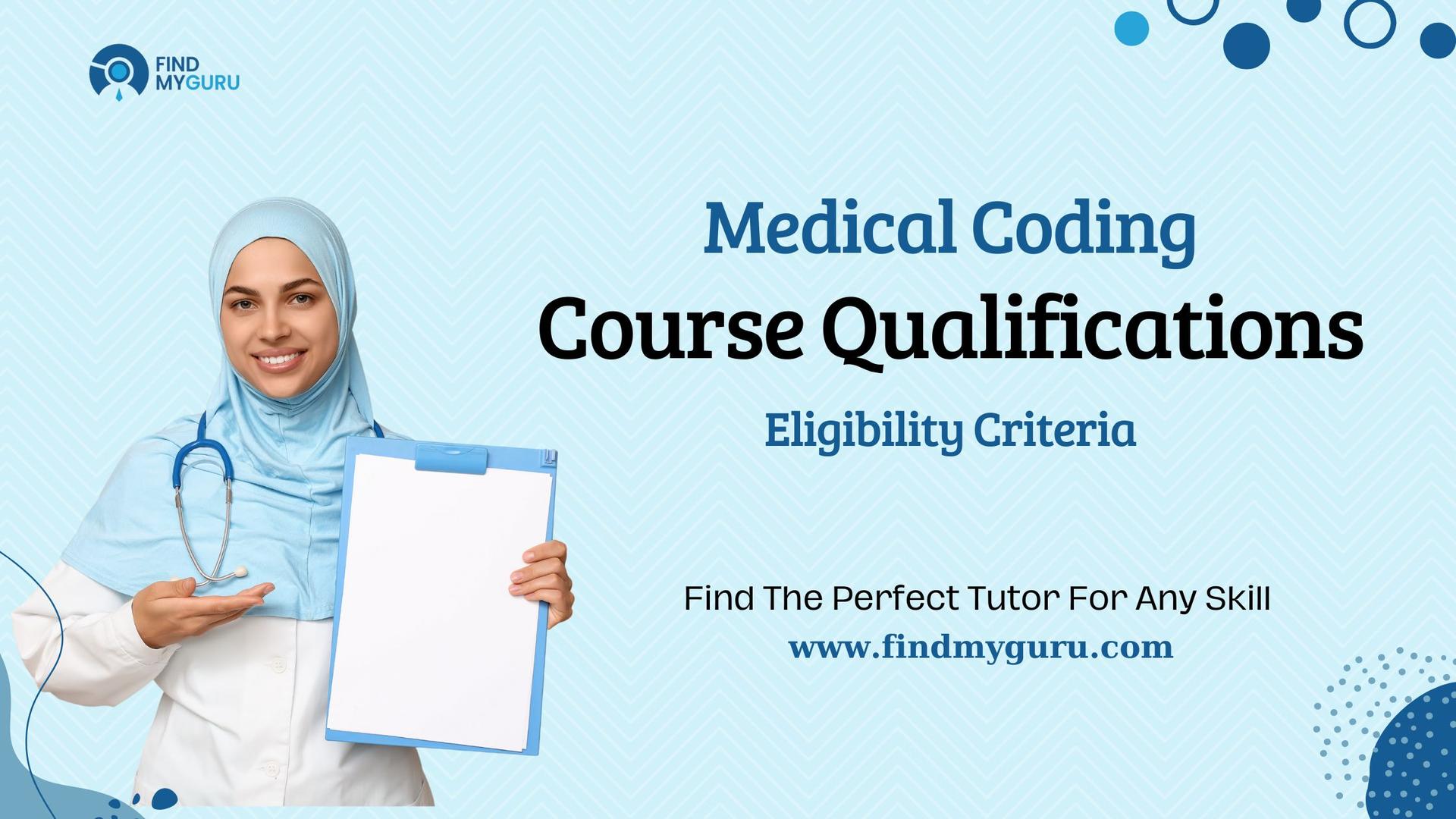 medical coding course qualification