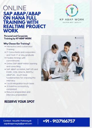 SAP ABAP with Project