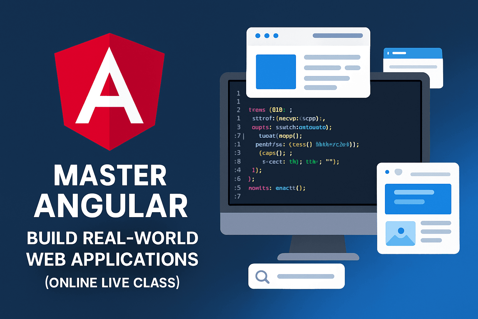 Master Angular – Build Real-World Web Applications