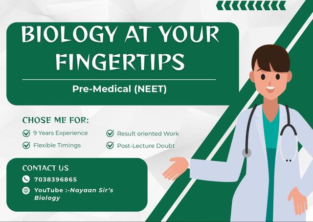 Biology at Your Fingertips – NEET & NCERT Online Masterclass by Nayan Shende