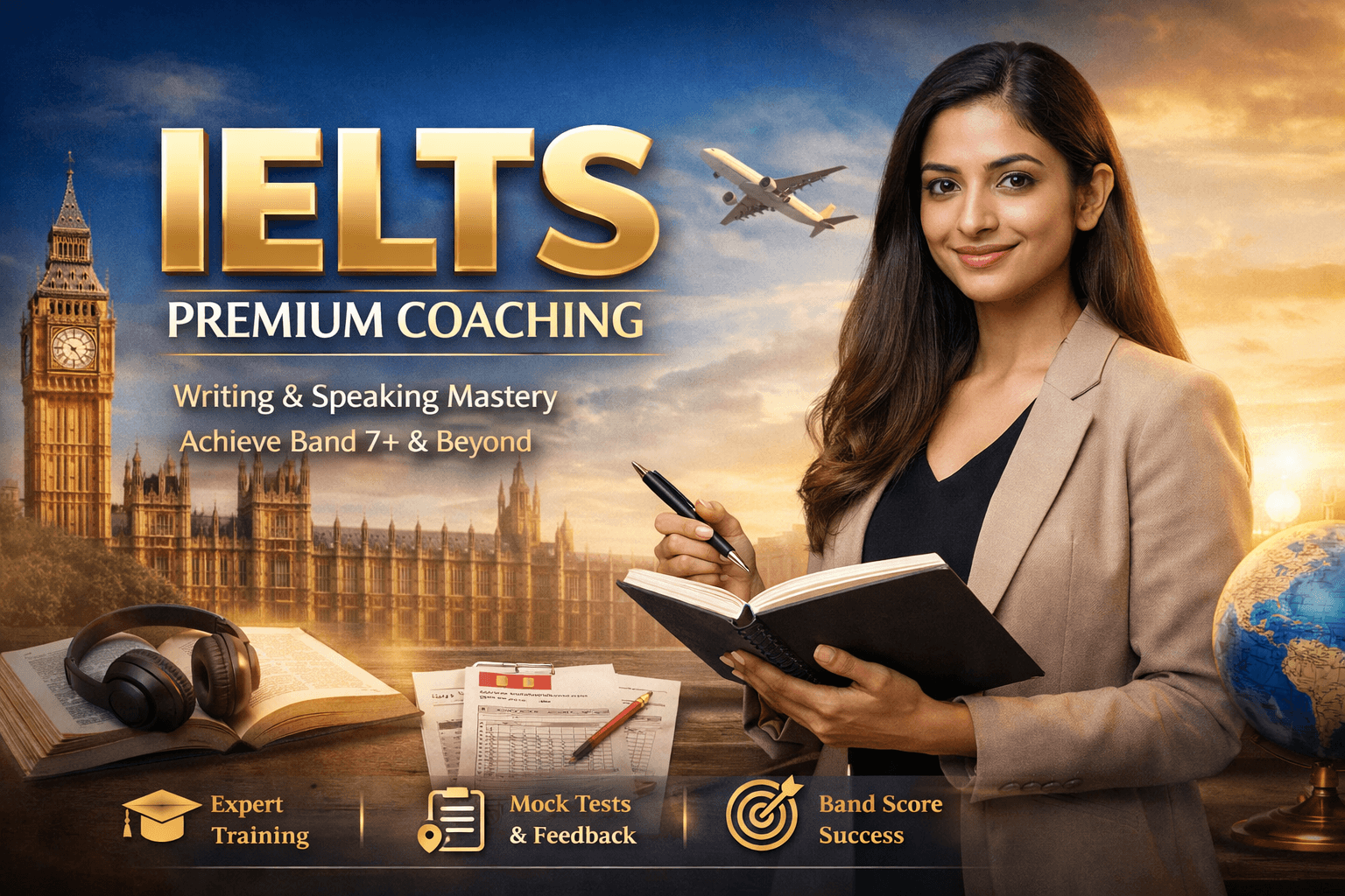 Premium IELTS Academic & General Coaching with Writing & Speaking Focus  by Aisha Hameed