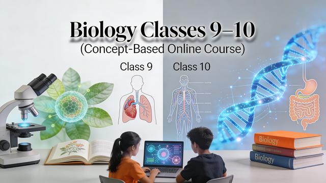 Concept-Based Biology Classes for CBSE Class 9 & 10 by Rajasivam M