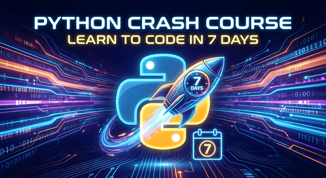 Python Crash Course in 7 Days Coding Program by Navratan Jat