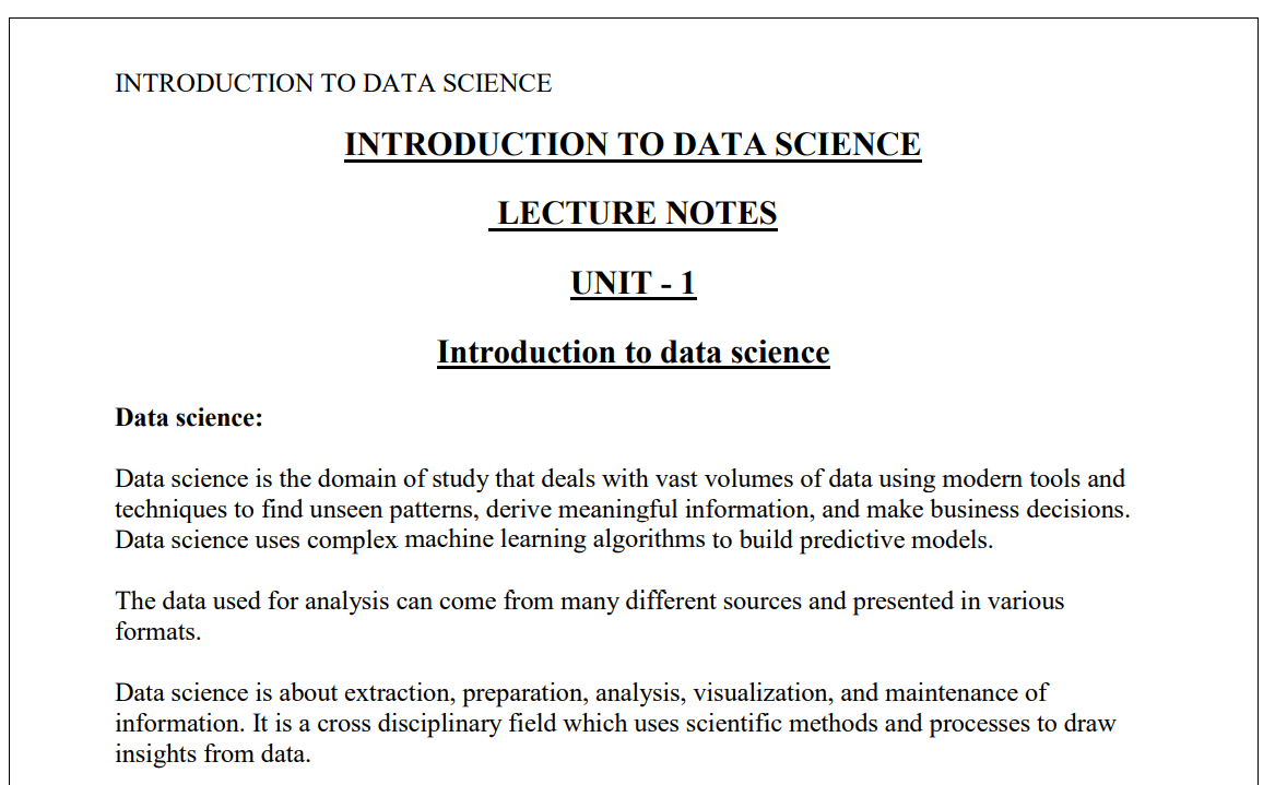 Python Programming & Data Science Foundations by Harsh Goyal