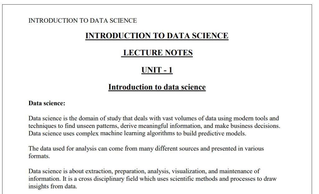 Python Programming & Data Science Foundations by Harsh Goyal
