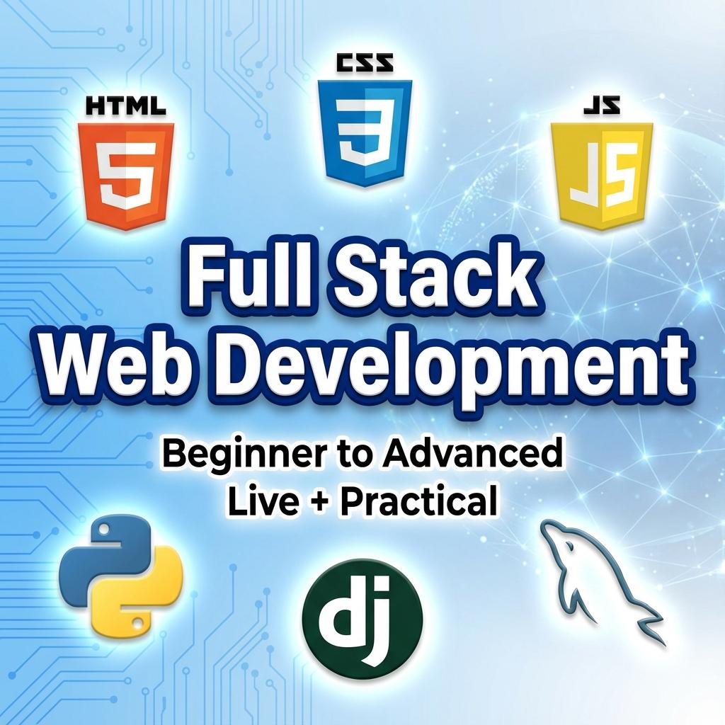 Full Stack Web Development Course by Shinde Suman Sanjay