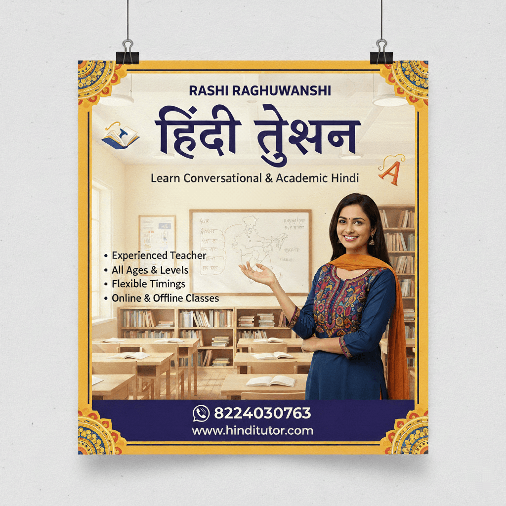 Hindi Classes by Rashi Raghuwanshi