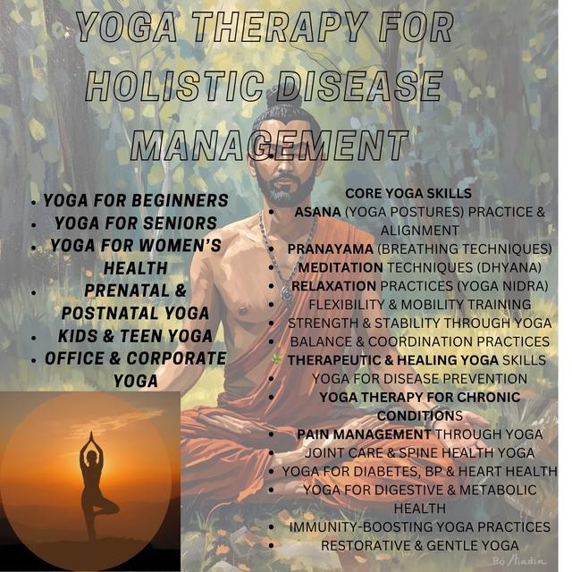 Online Yoga & Yoga Therapy Course for Beginners and Wellness – Holistic Practice & Pranayama  by  Venu madhavi Kidambi