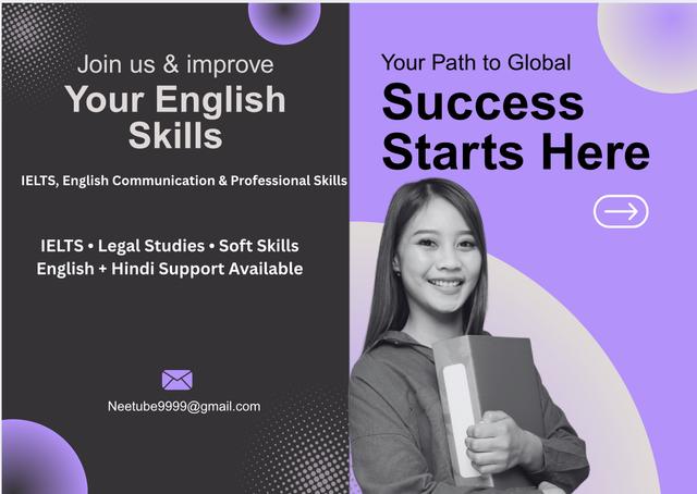 IELTS, English Communication & Legal Skills Program by Neetu