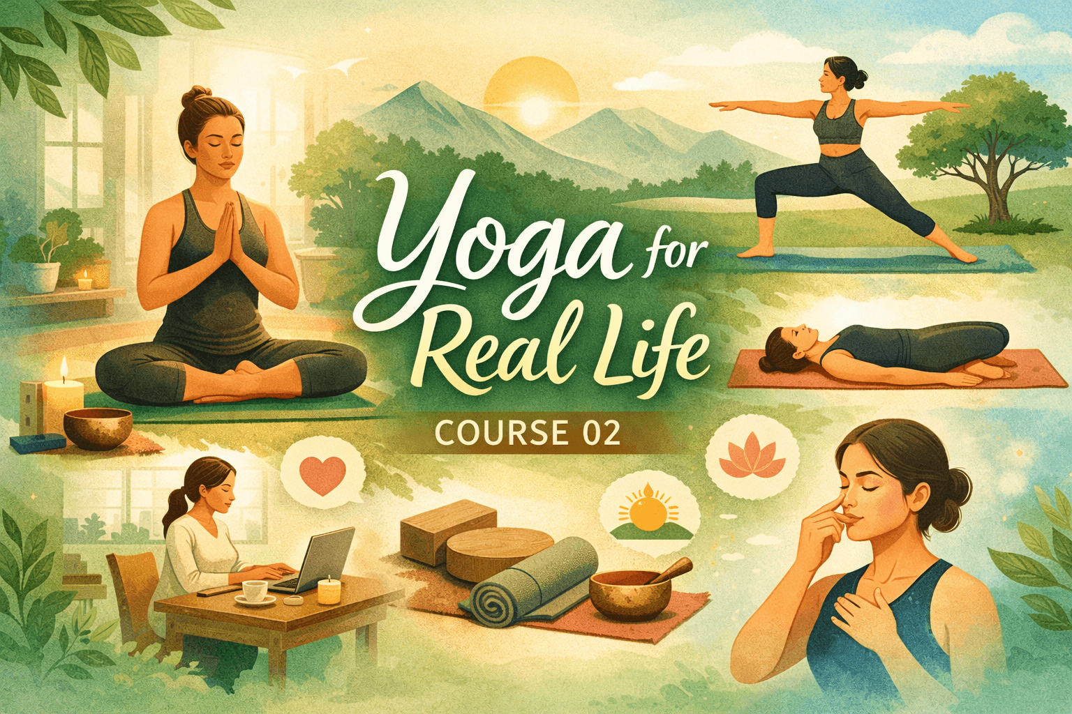 Yoga for Real Life (Level 02) with Dolly Bhardwaj