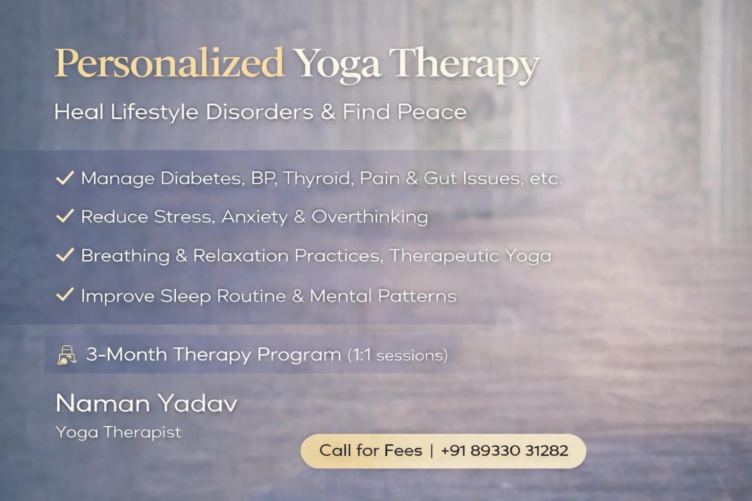 Yoga Program by Naman Yadav