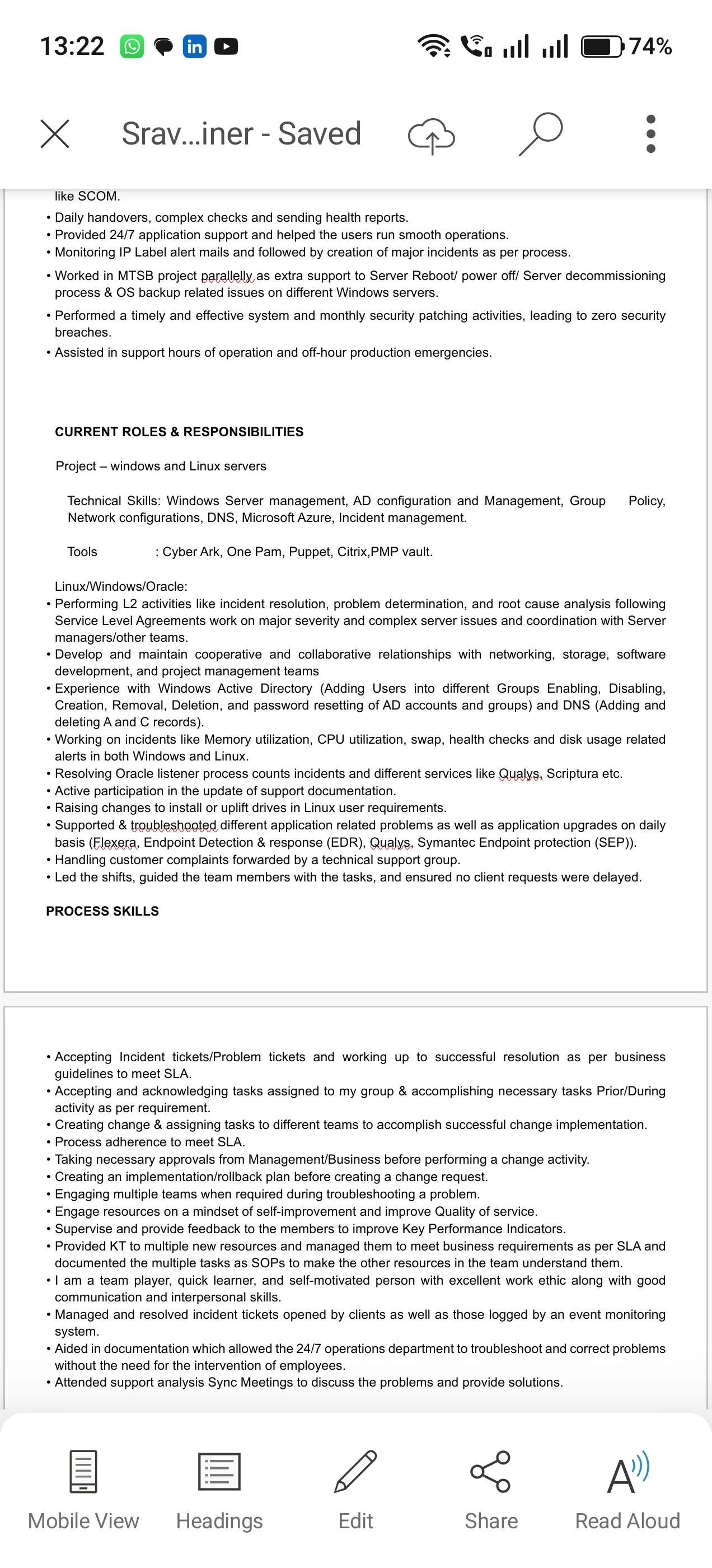CyberArk Training by Sravani Duba
