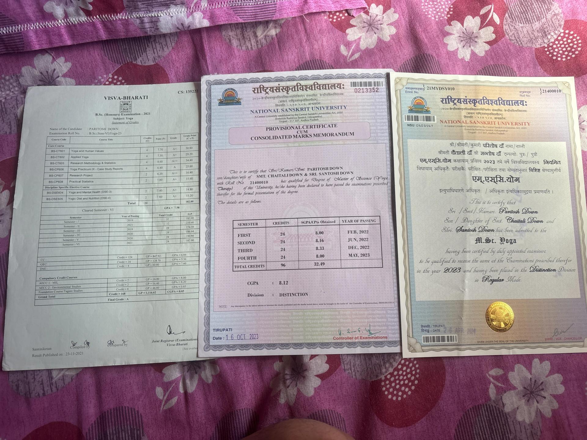 Yoga Therapy Courses by Paritosh Down