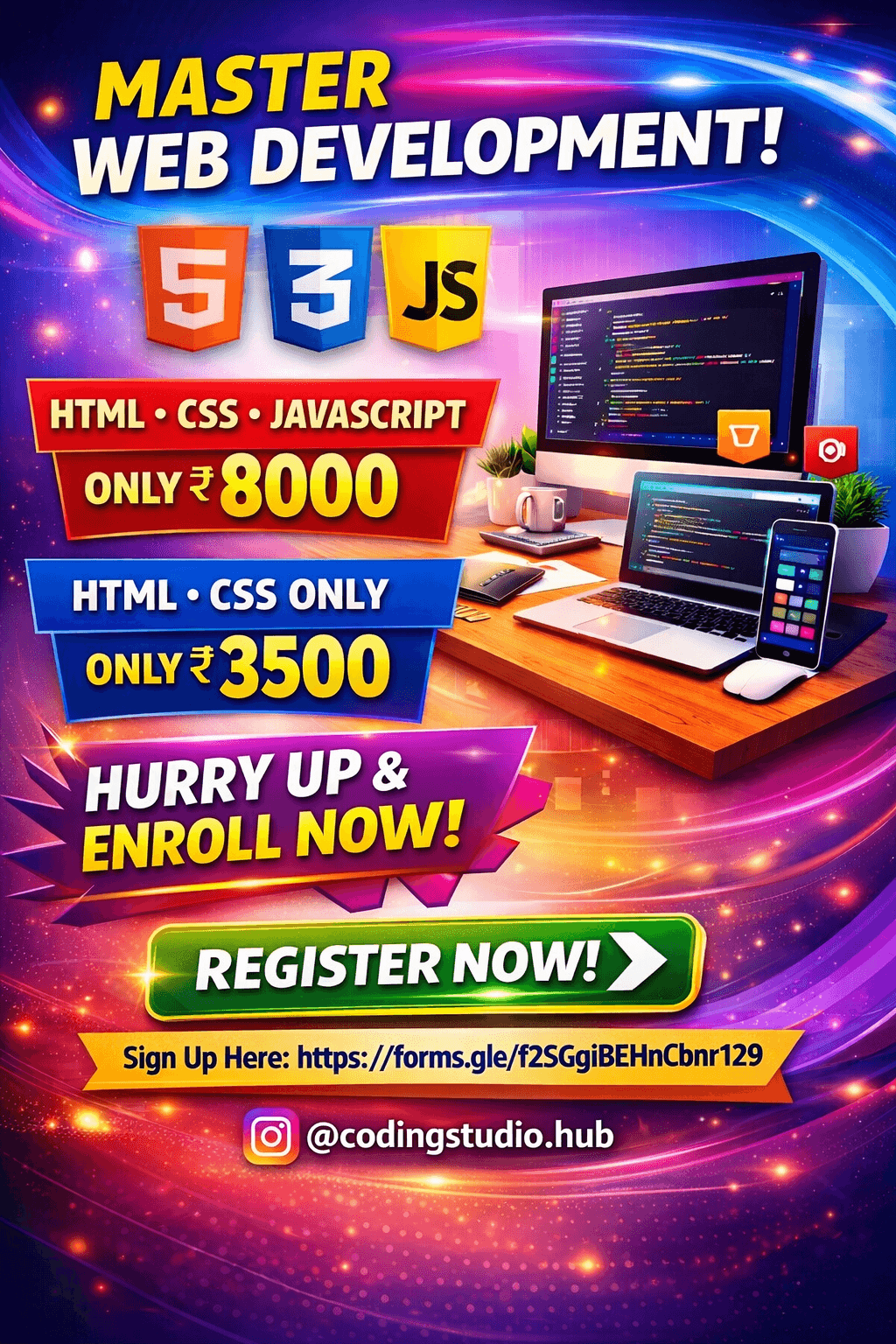 Coding Course by Shubhangi Valekar