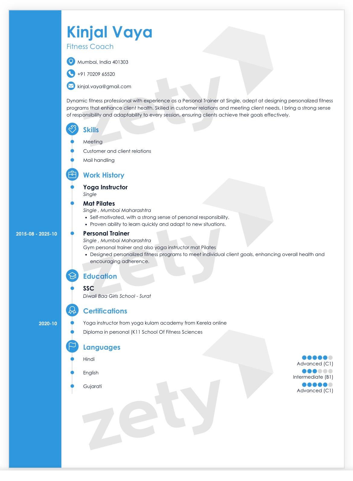 200 Hours Yoga Teacher Training by Kinjal Vaya