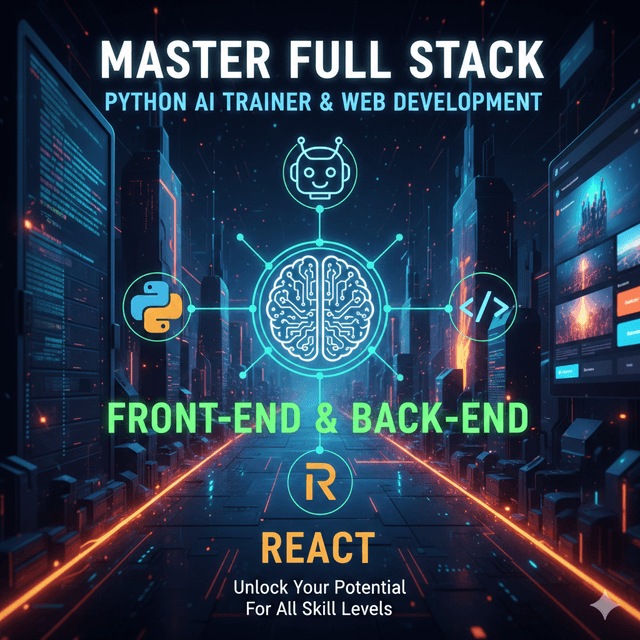 Python Full Stack Development with AI/ML & React by Abhinaya