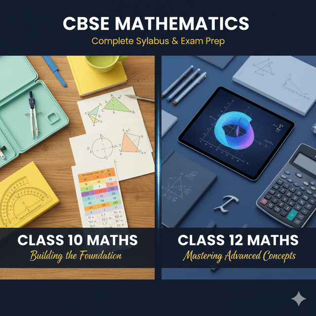 CBSE Class 10 & 12 Mathematics Course by Shubham Goel