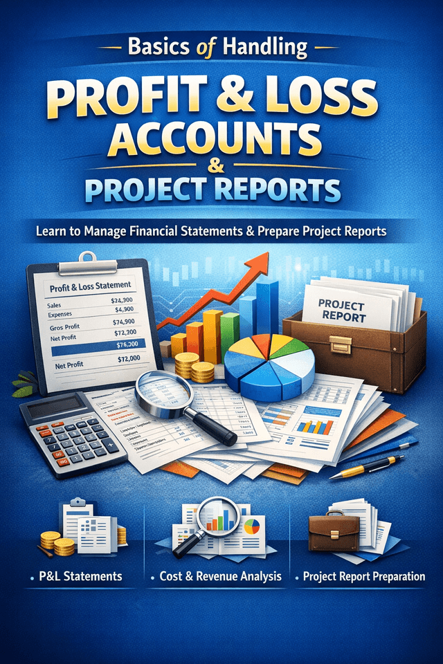 Basics of Handling Profit & Loss Accounts Course by Manav
