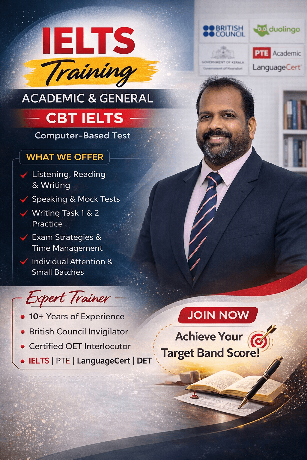 IELTS Course by BOBEN THOMAS