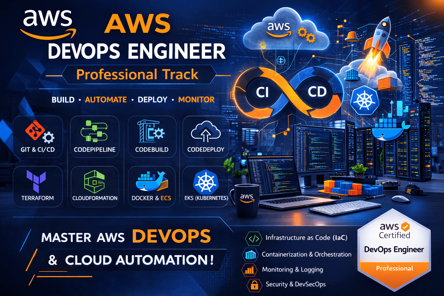 AWS DevOps Engineer Course byVishaal