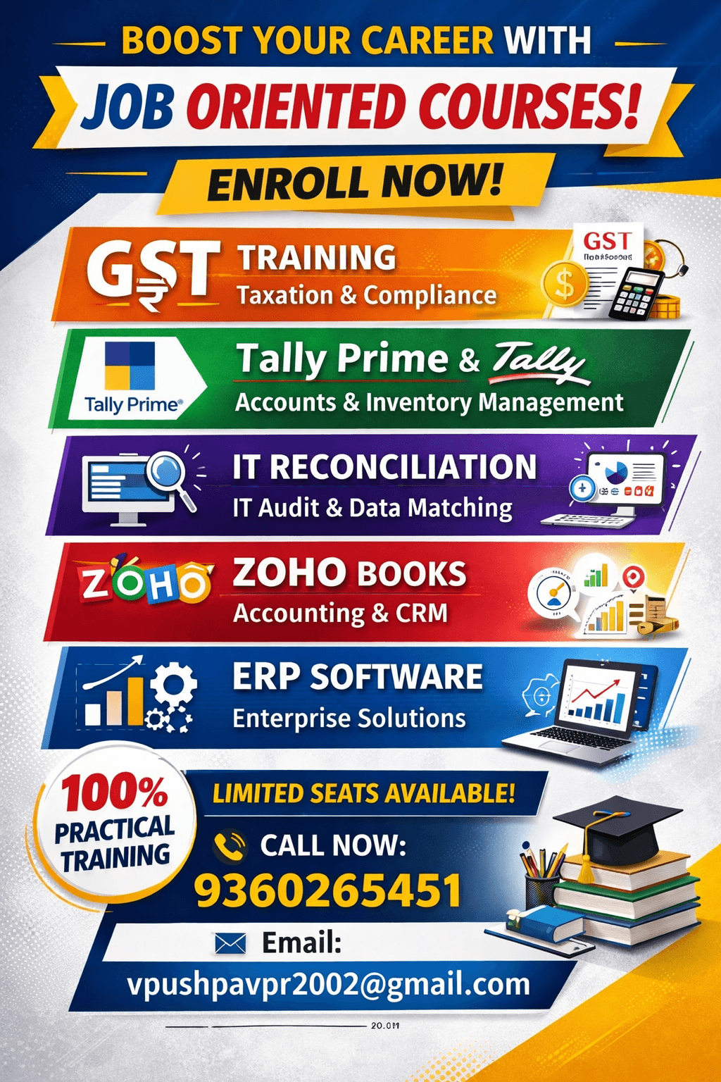 TALLY Course by Pushpa Jothi