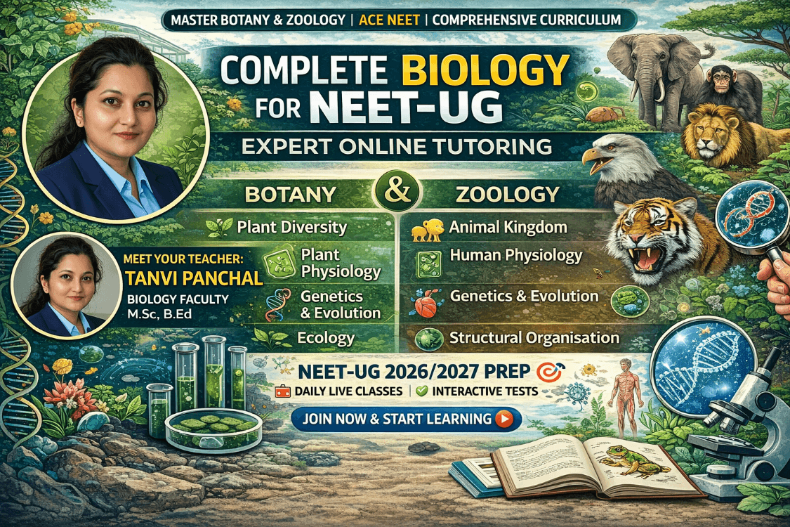 NEET Biology (full course) by Tanvi Panchal