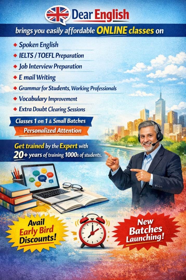 English for IELTS Spoken English CUET 9th to 12th