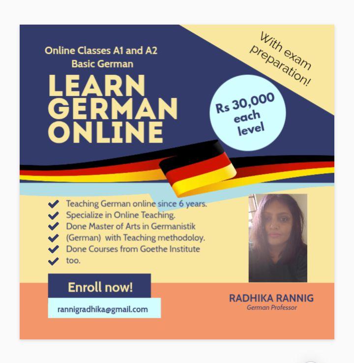 German A1 Course by RADHIKA RANNIG