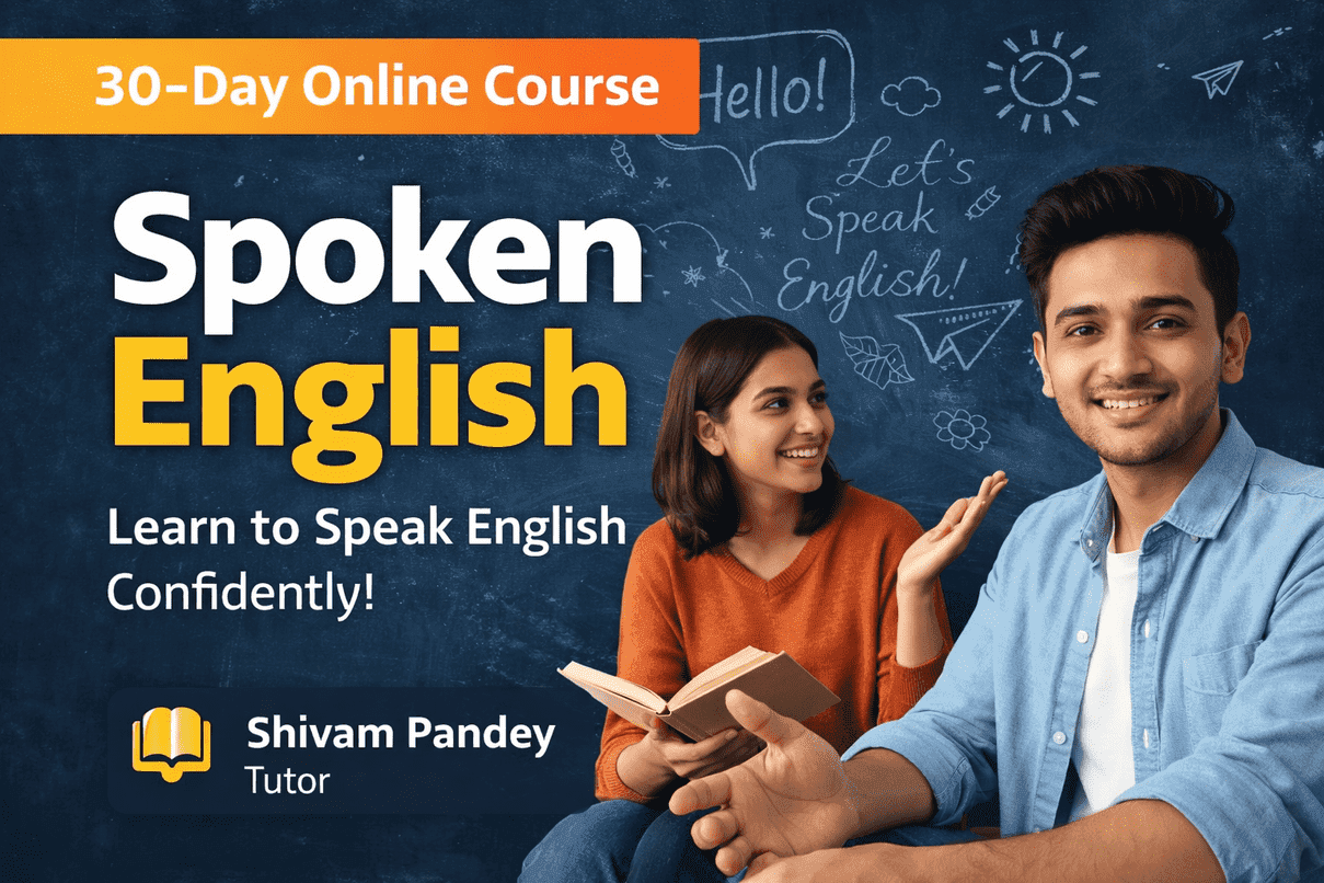 Spoken English Course for Beginners by Shivam Pandey