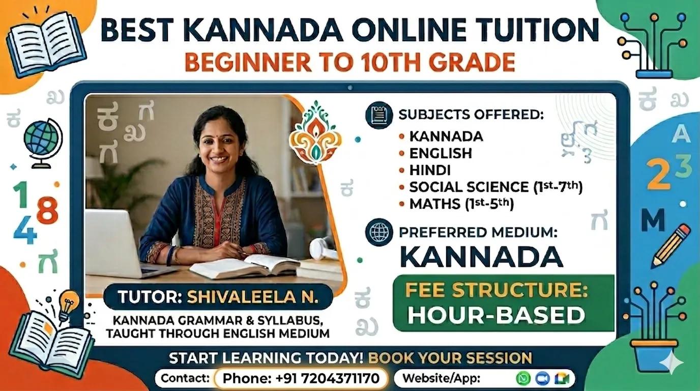 English Classes (1–10) by Shivaleela N