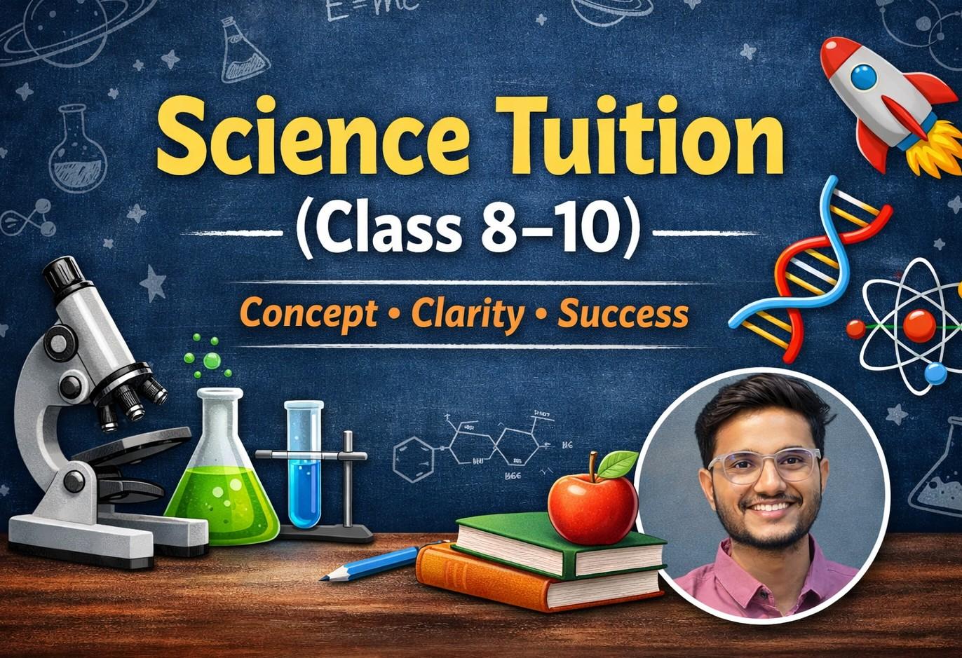 Science Tuition for Class (8 - 10) by Vyankatesh Jadhav