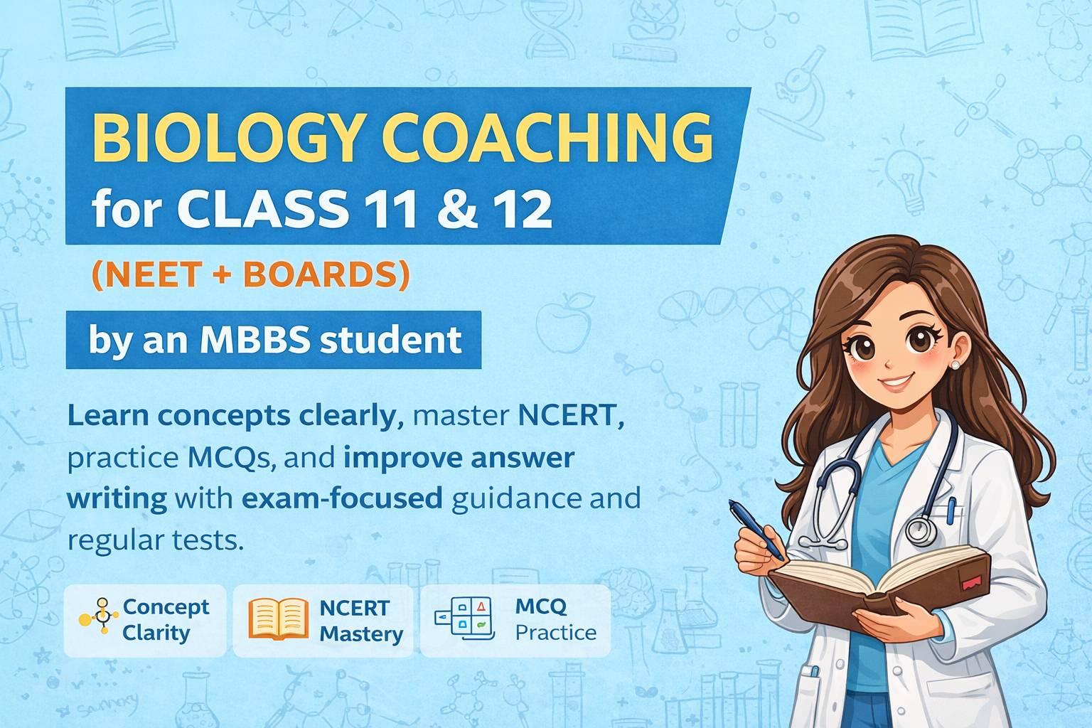 Biology for NEET and BoardExams by an MBBS student
