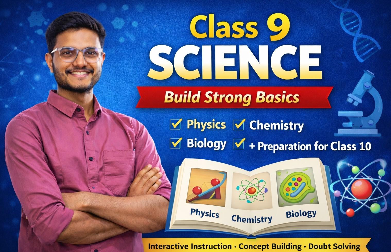 Class 9 Science (CBSE/State Board)|Full Course