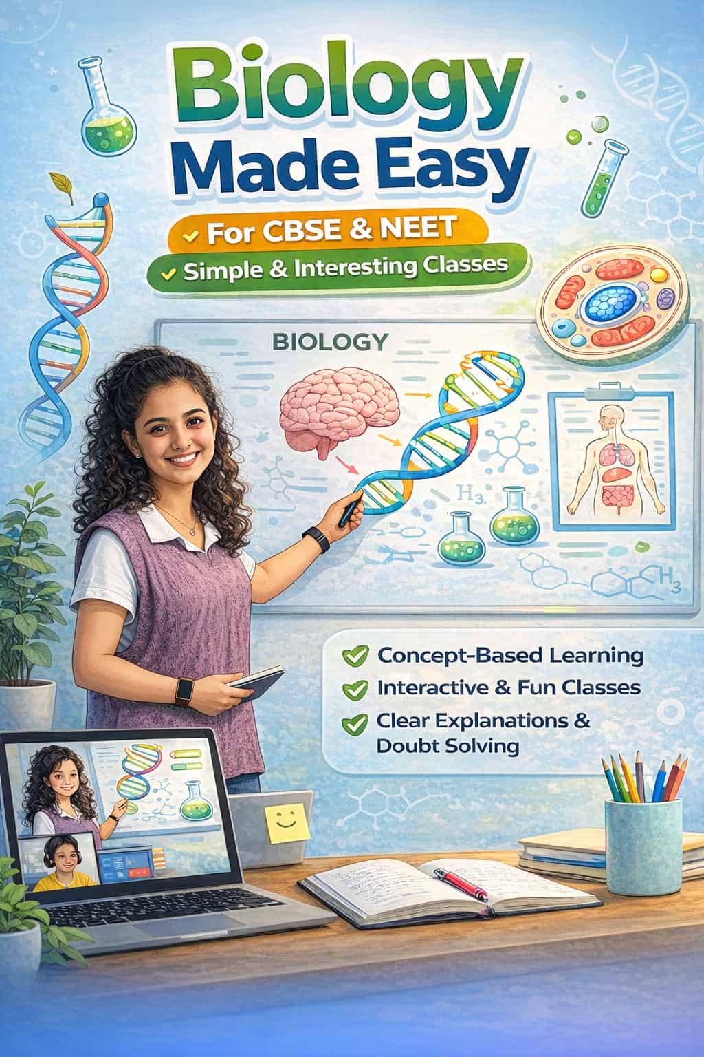 Complete Biology Learning – Clear & Easy