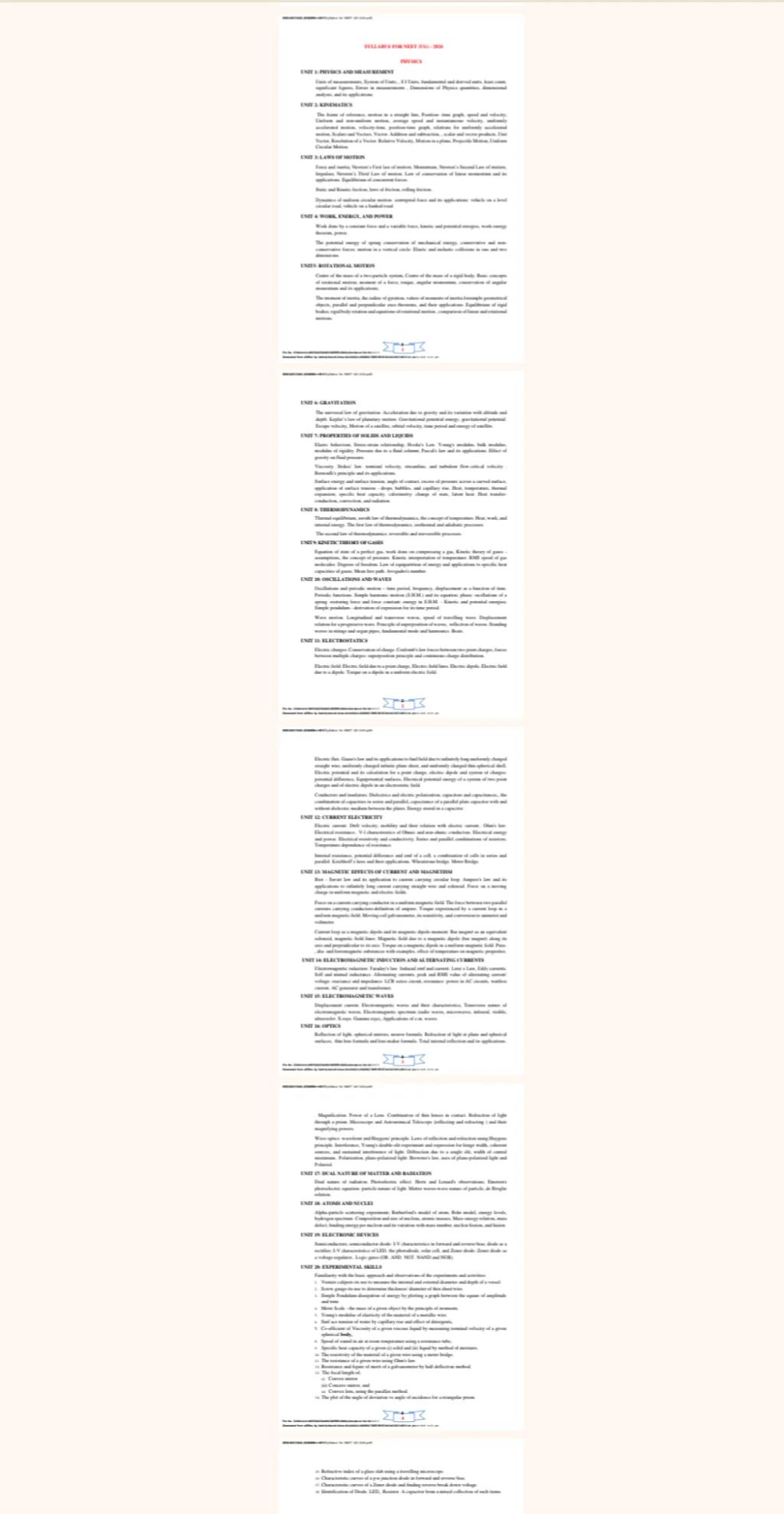 Physics NEET/JEE