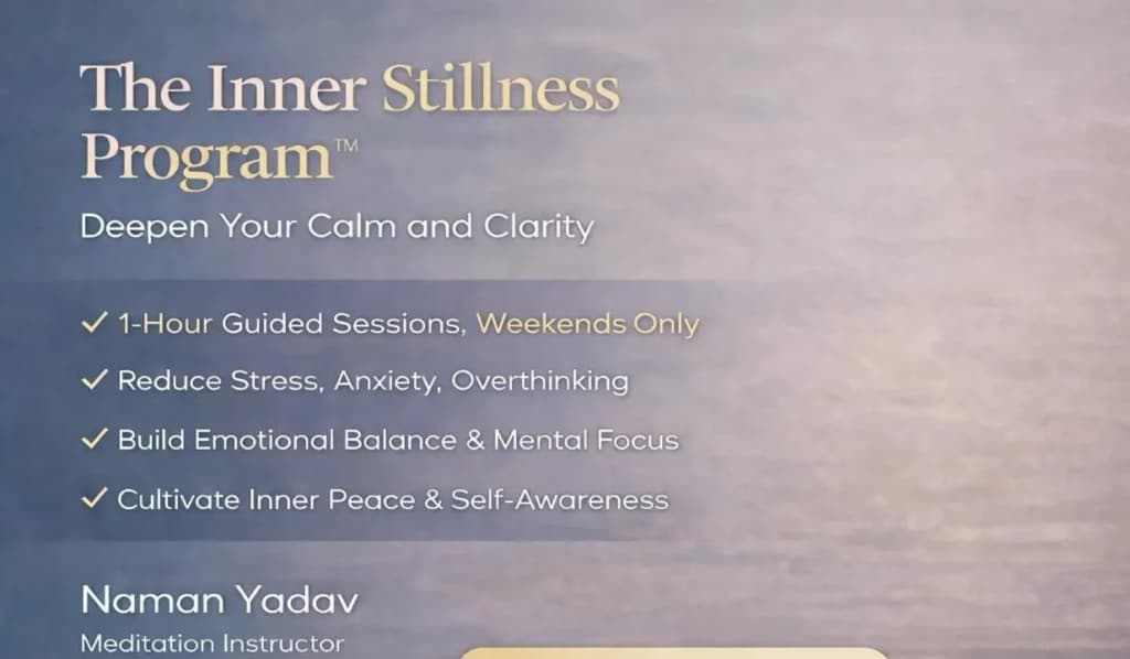 Yoga Program by Naman Yadav