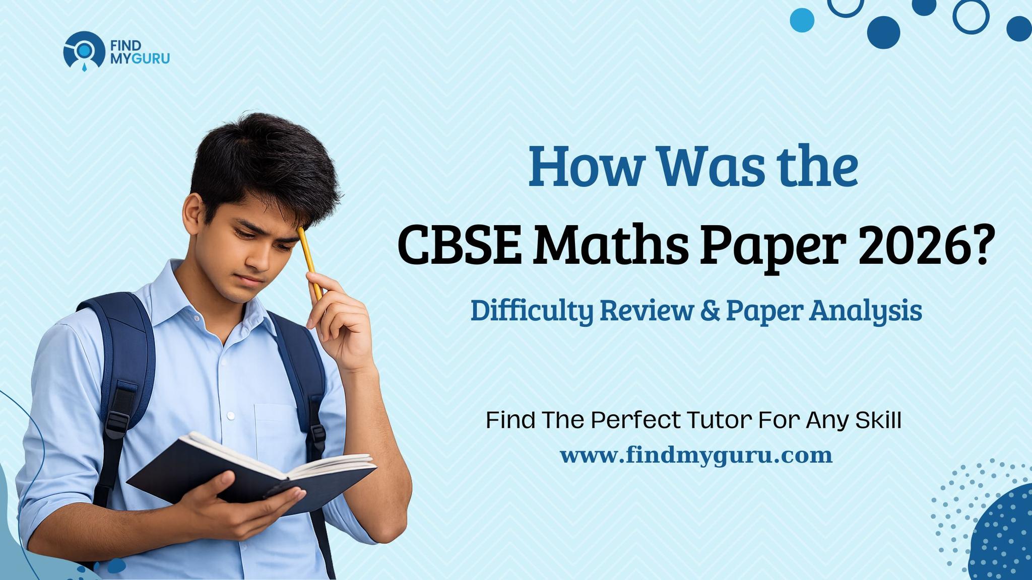 How Was the CBSE Maths Paper 2026