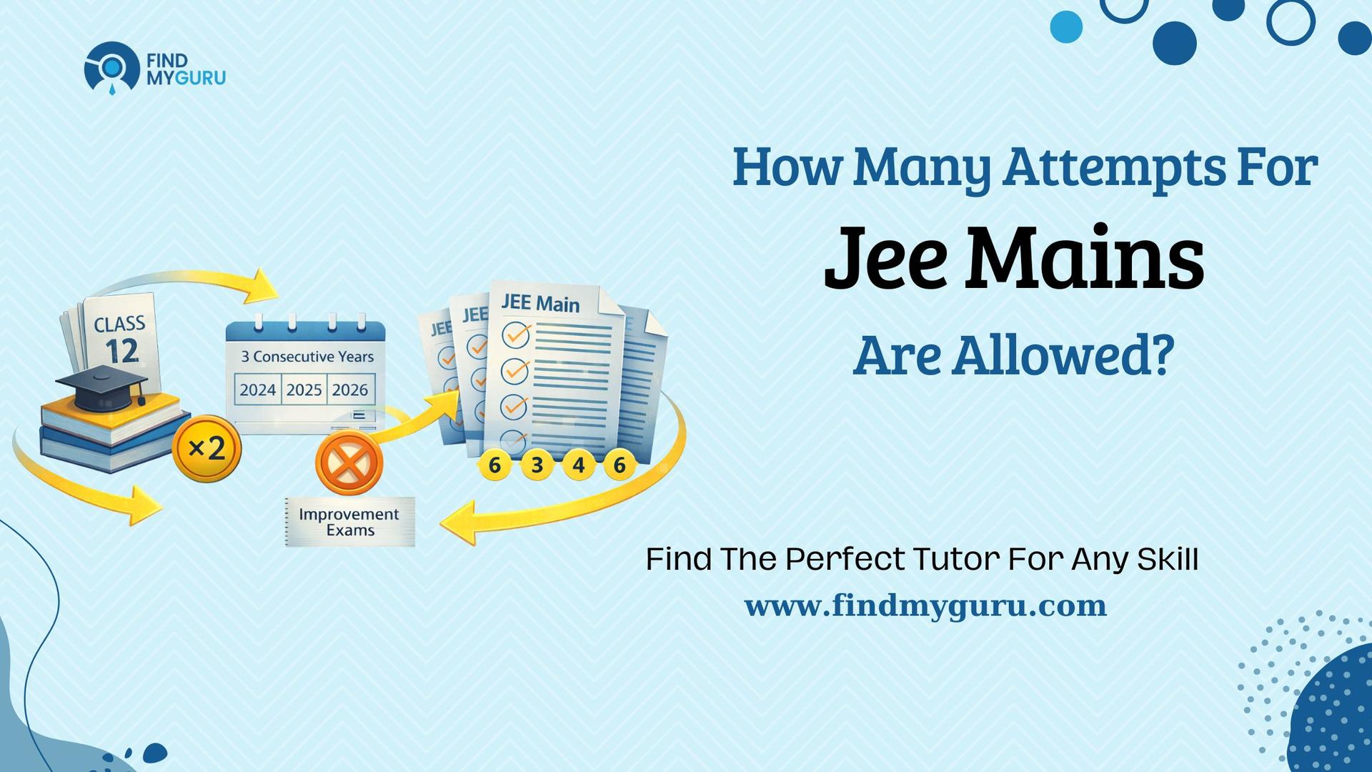 How Many Attempts for JEE Mains Are Allowed?