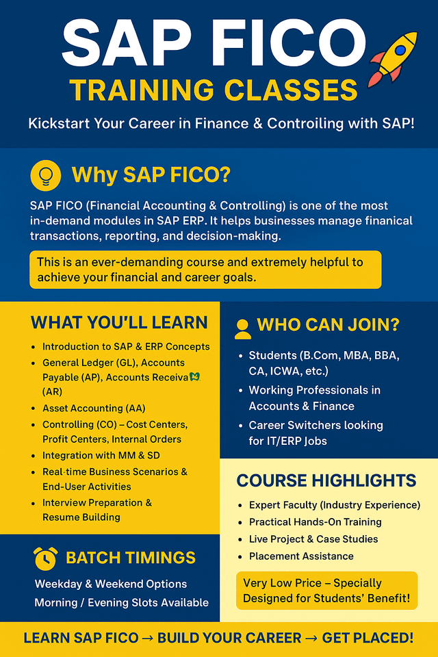 SAP FICO S/4 HANA