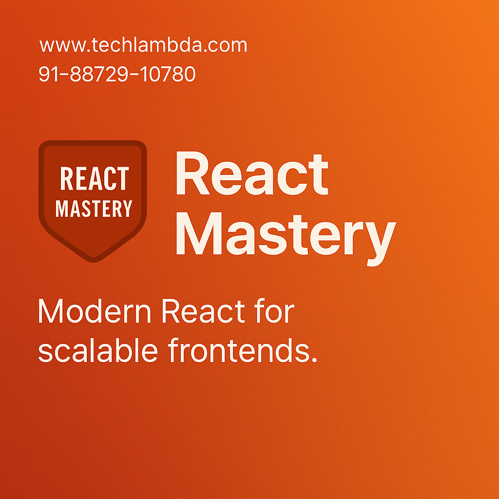 React Mastery Course