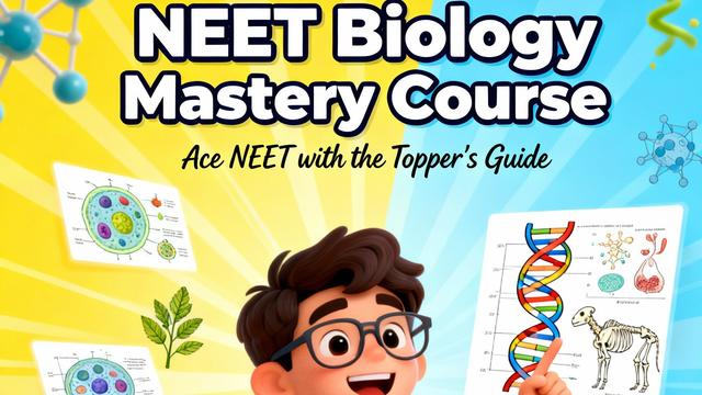 NEET Biology Complete Syllabus (Class 11 & 12) with MCQ Practice by Prince Jha