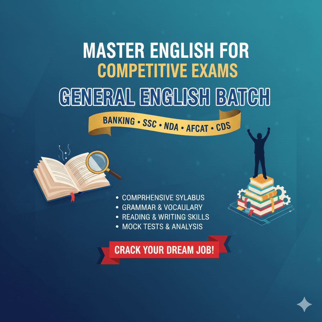 General English Course for Government Exams – Online Coaching by Anshika