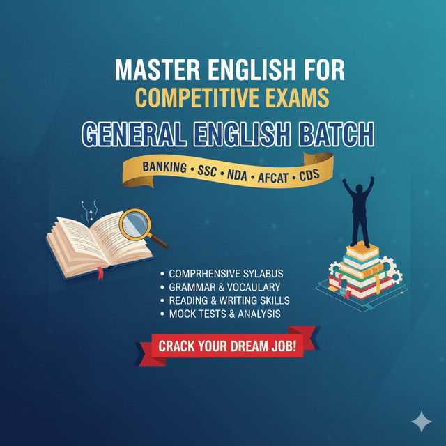 General English Mastery Course for Government Exams – Online Coaching by Anshika