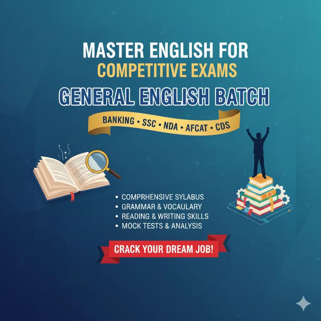 General English Course for Government Exams – Online Coaching by Anshika