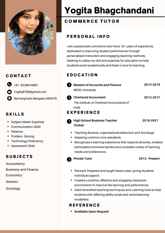 Online Commerce Coaching for Class 11–12, CA Foundation & A/AS Level by Yogita Bhagchandani