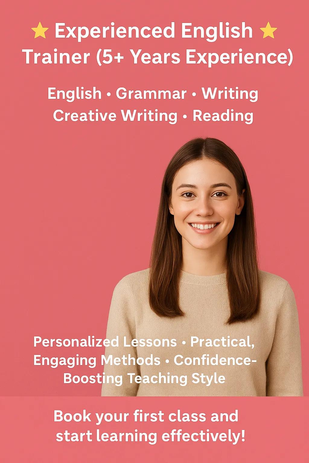 Online Spoken English & Communication Skills Course – Live Classes by Deepika