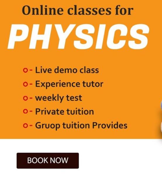 Mathematics & Science Tutoring up to Intermediate (Physics & Maths) – Online Classes