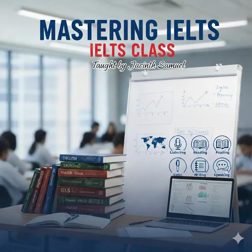 IELTS Academic & General Training Course – Online Exam-Focused Coaching by Jacinth Samuel